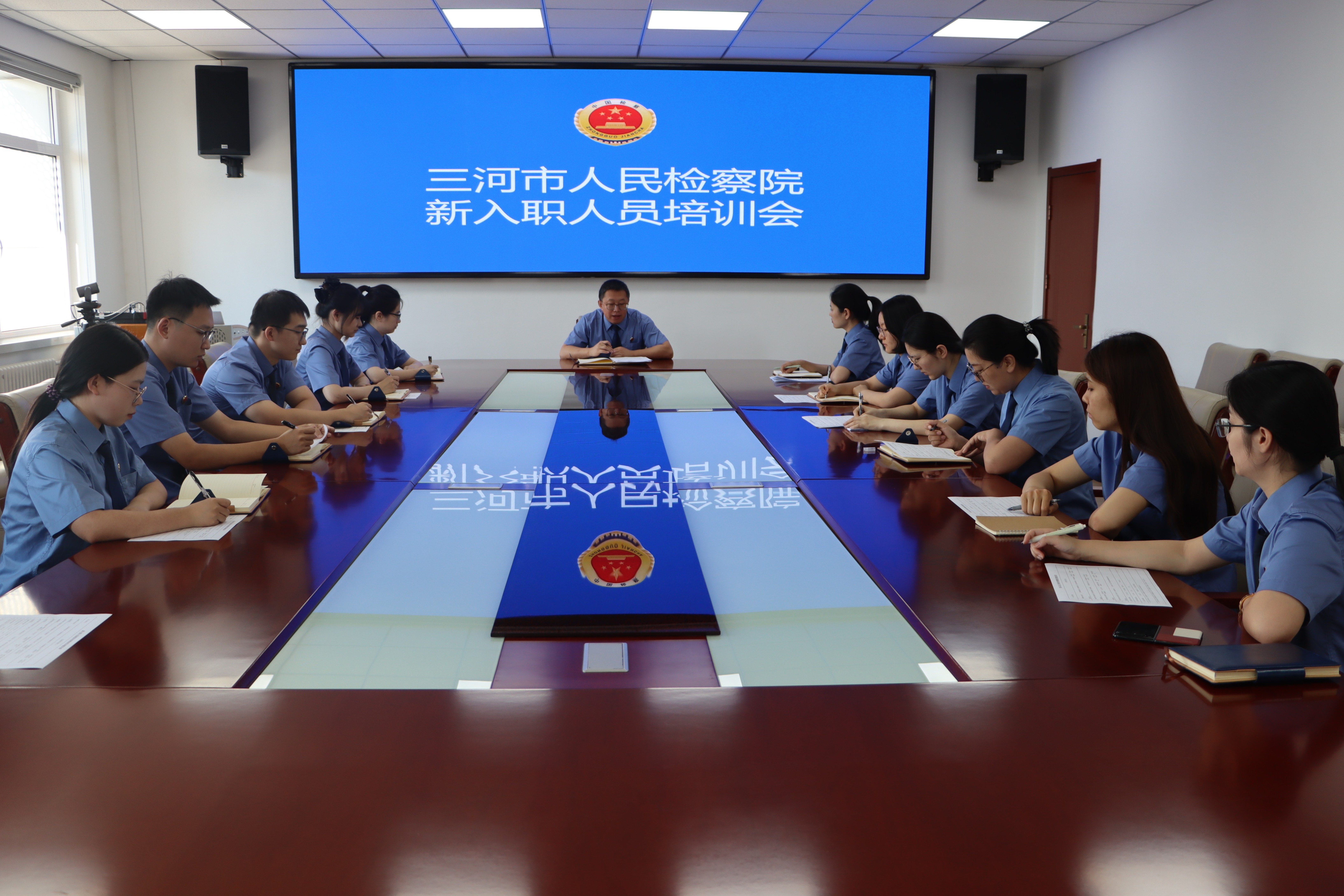 扣好从检“第一粒扣子”——三河市检察院组织开展新入职干警岗前集中培训